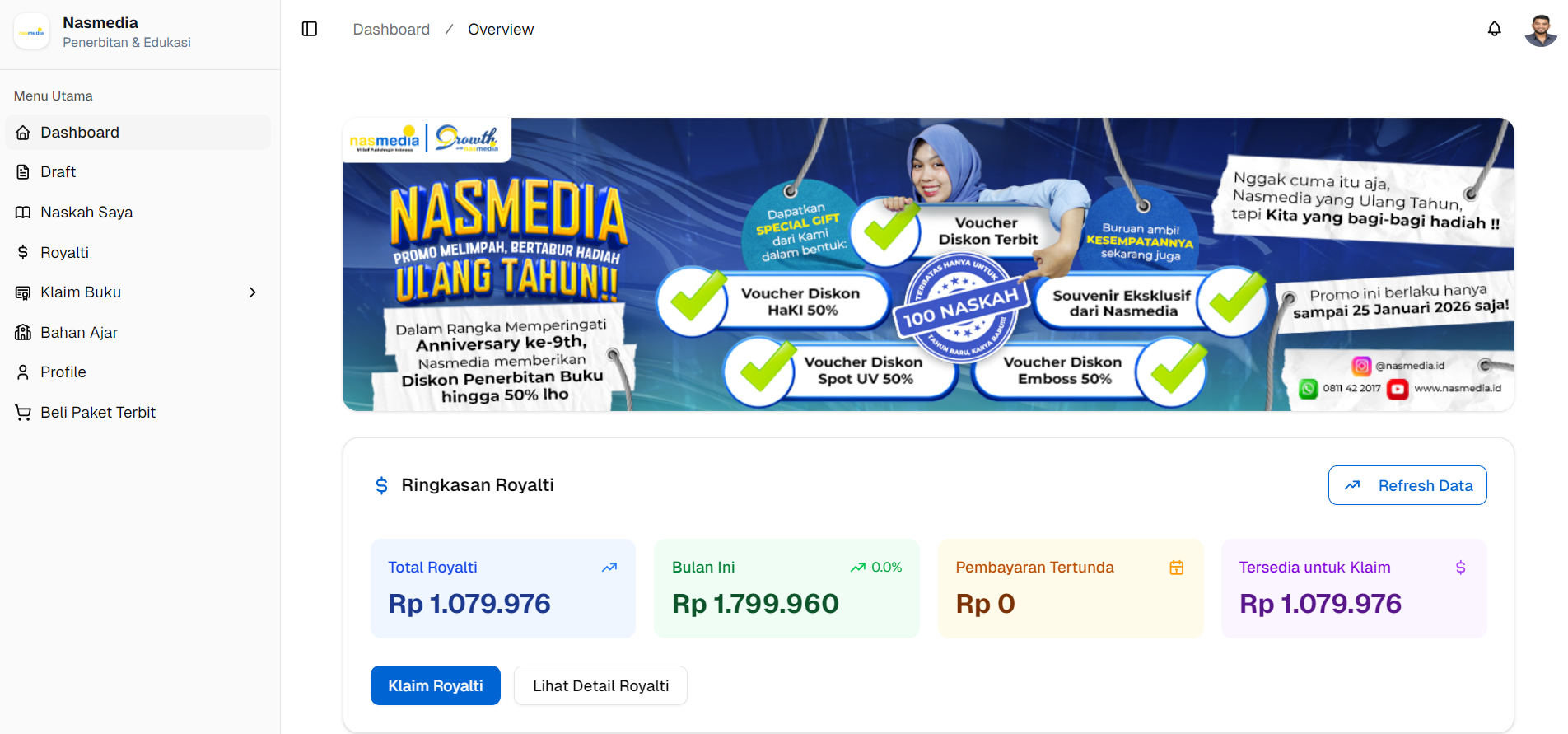 Cara Daftar dan Login Akun Aplikasi Nasmedia Digital